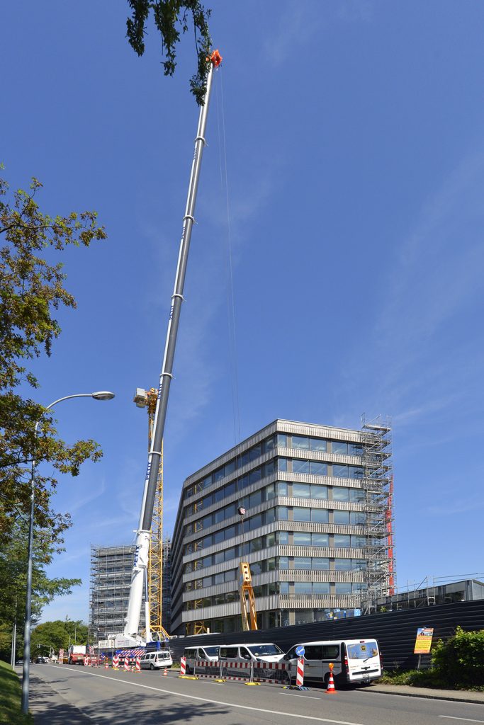 Construction Le trefle Campus santé Grand-Saconnex