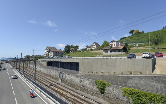 Nouvelle caserne à Cully img