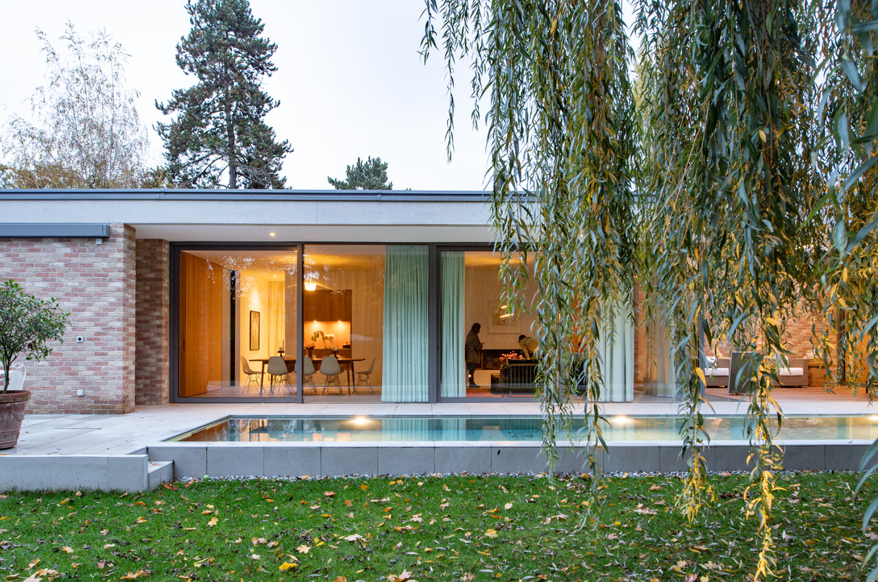 Villa moderne Mies van der Rohe inspired