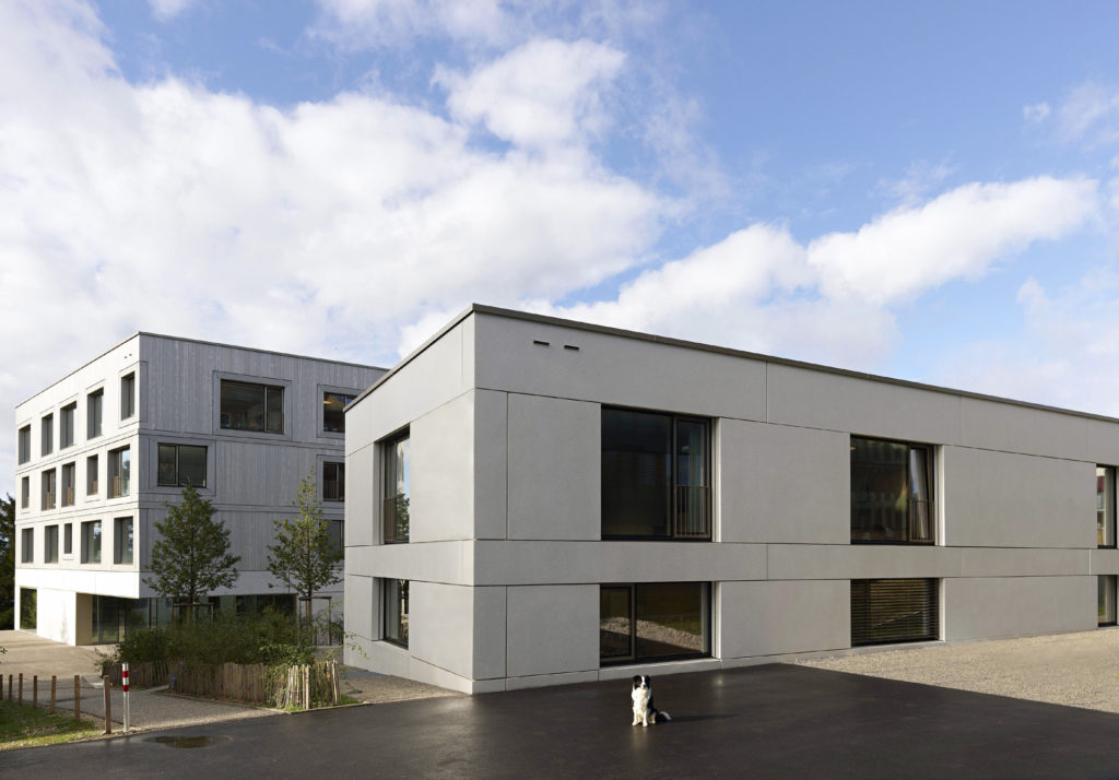 Complexe scolaire de Riant-Pré Lausanne A&F architectes apems et collège