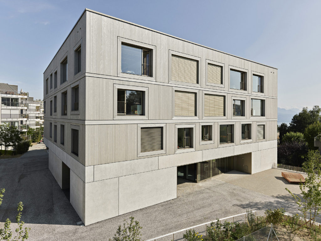Complexe scolaire de Riant-Pré Lausanne A&F architectes Collège