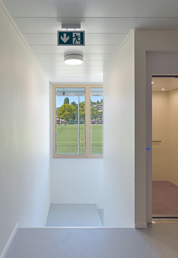 lutry ecole pavillon sud ascenseur LSM rdk architectes